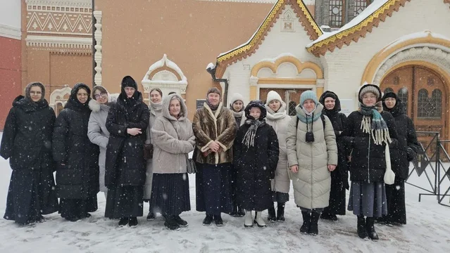 Поездка студенток в Третьяковскую галерею